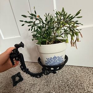 Victorian Cast Iron Wall Sconce